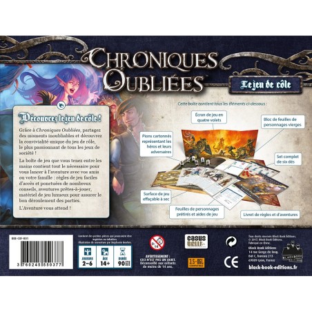 Chroniques Oubliées : Initiation au Jeu d'Aventures