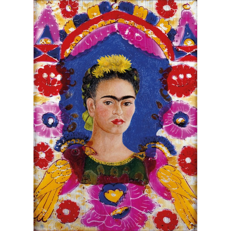 Puzzle 100 pièces - Autoportrait Hc, Kahlo