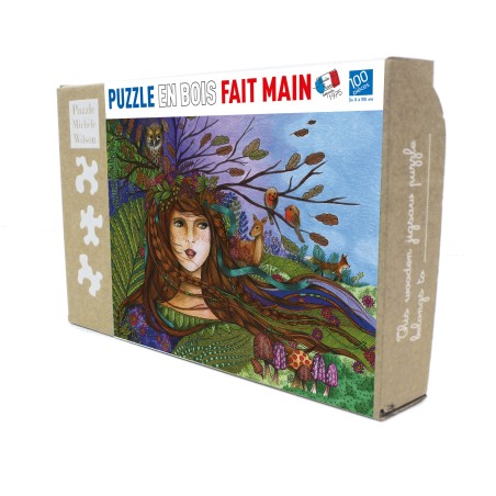 Puzzle 100 pièces - Gardienne De La Nature, Emorine