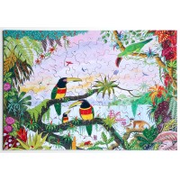 Puzzle 100 pièces - La Jungle, Alain Thomas