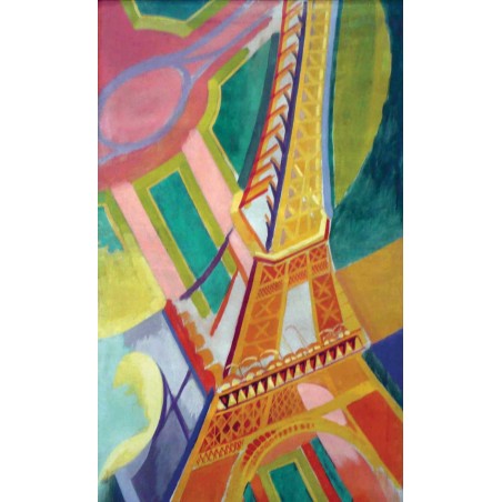 Puzzle 100 pièces - Tour Eiffel, Delaunay