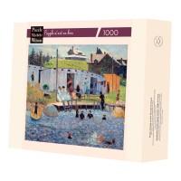 Puzzle 1000 pièces - L'Heure De La Baignade, Glackens