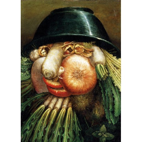 Puzzle 12 pièces - L'Homme Potager, Arcimboldo