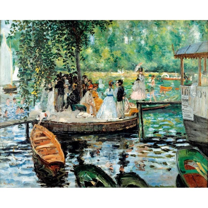 Puzzle 1200 pièces - La Grenouillère, Renoir