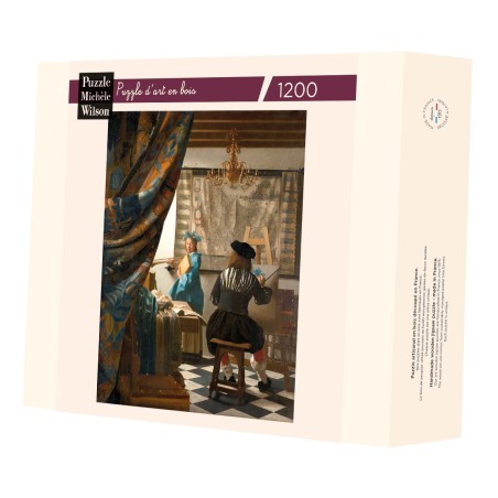 Puzzle 1200 pièces - L'Art De La Peinture, Johannes Vermeer