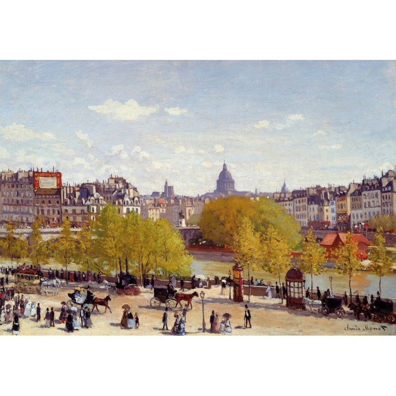 Puzzle 150 pièces - Quai Du Louvre, Monet