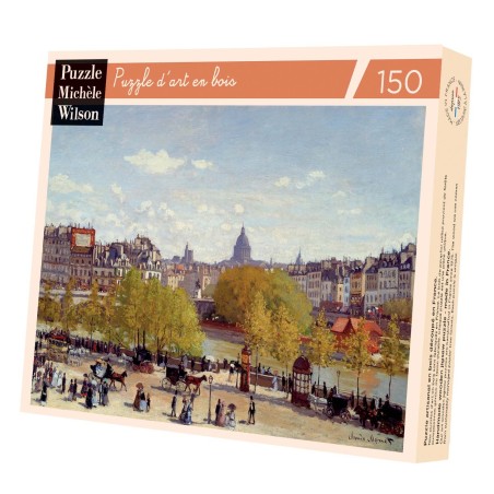 Puzzle 150 pièces - Quai Du Louvre, Monet