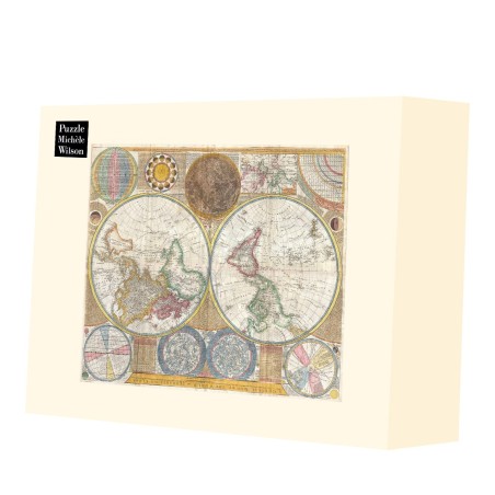 Puzzle 1500 pièces - Carte De La Terre Et Du Ciel, Samuel Dunn