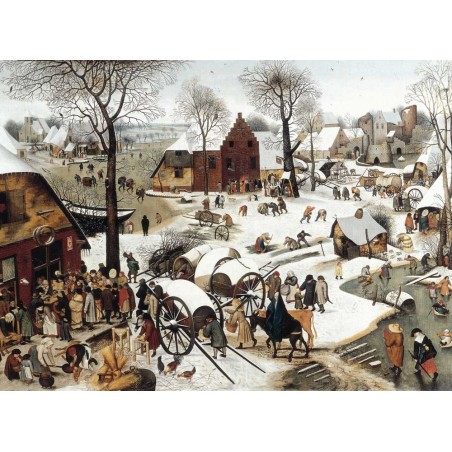 Puzzle 1500 pièces - Le Dénombrement De Bethleem, Bruegel