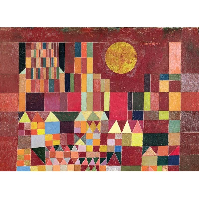 Puzzle 24 pièces - Chateau Et Soleil, Paul Klee