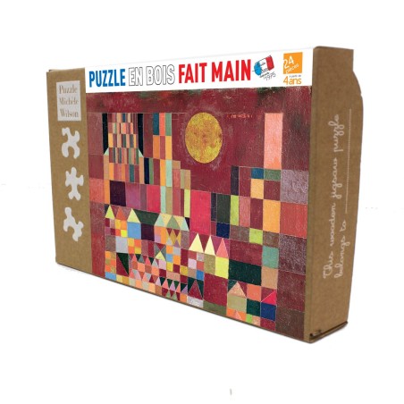 Puzzle 24 pièces - Chateau Et Soleil, Paul Klee