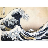 Puzzle 24 pièces - La Vague, Hokusai