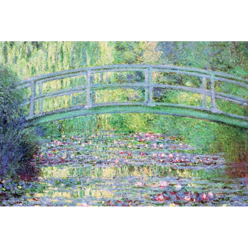 Puzzle 24 pièces - Le Pont Japonais, Monet