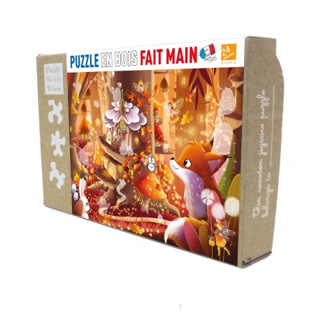 Puzzle 24 pièces - Maison Des Fées, Vayounette