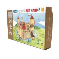 Puzzle 24 pièces - Panique Au Chateau Fort, Emilie Vanvolsem