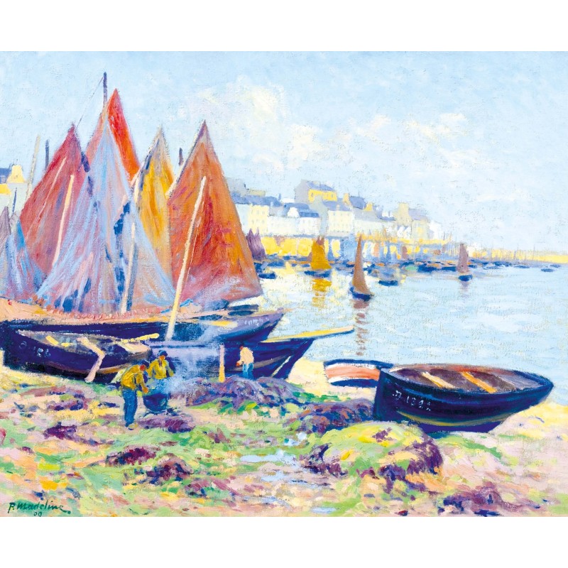 Puzzle 250 pièces - Bateaux Et Débardeurs, Madeline