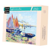 Puzzle 250 pièces - Bateaux Et Débardeurs, Madeline