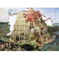 Puzzle 250 pièces - La Tour De Babel, Bruegel