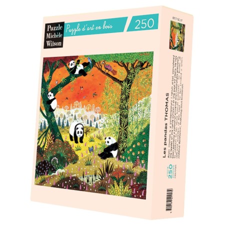 Puzzle 250 pièces - Les Pandas, Alain Thomas