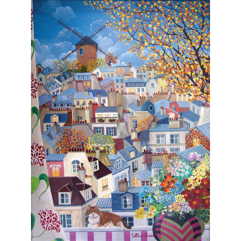 Puzzle 250 pièces - L'Or De L'Automne, Cellia Saubry