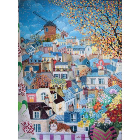 Puzzle 250 pièces - L'Or De L'Automne, Cellia Saubry