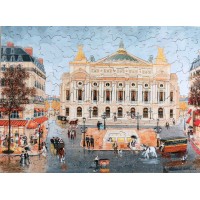 Puzzle 250 pièces - Place De L'Opera, Fabienne Delacroix