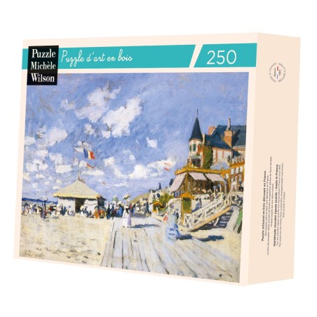 Puzzle 250 pièces - Sur Les Planches De Trouville, Monet