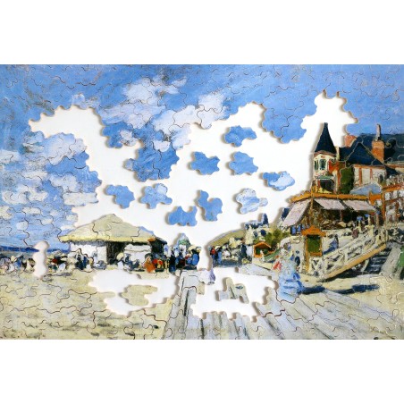 Puzzle 250 pièces - Sur Les Planches De Trouville, Monet