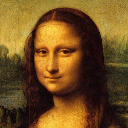 Puzzle 30 pièces - Mona Lisa Orange, De Vinci