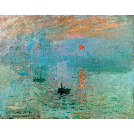 Puzzle 350 pièces - Impression Soleil Levant, Monet