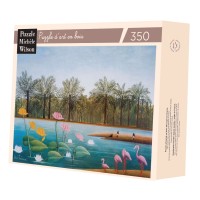 Puzzle 350 pièces - Les Flamants Roses Hc, Rousseau