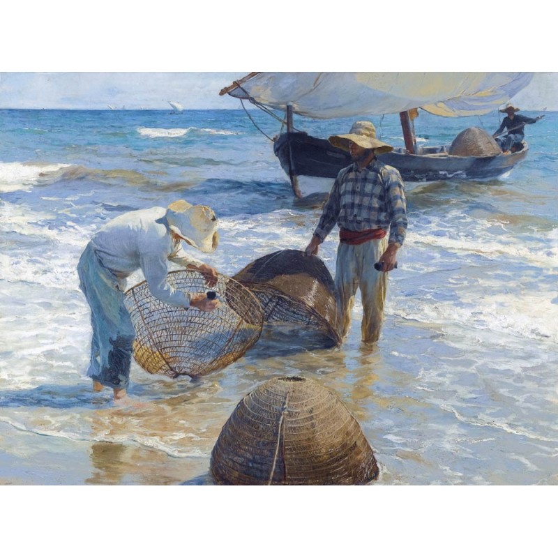 Puzzle 350 pièces - Les Pêcheurs, Sorolla