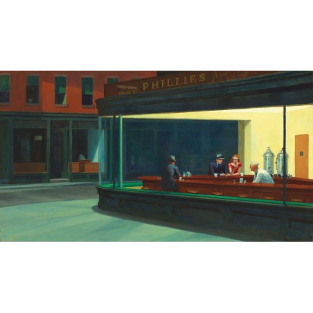 Puzzle 350 pièces - Nighthawks, Hopper