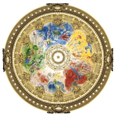 Puzzle 350 pièces - Plafond De L'Opera De Paris, Chagall