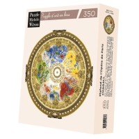 Puzzle 350 pièces - Plafond De L'Opera De Paris, Chagall