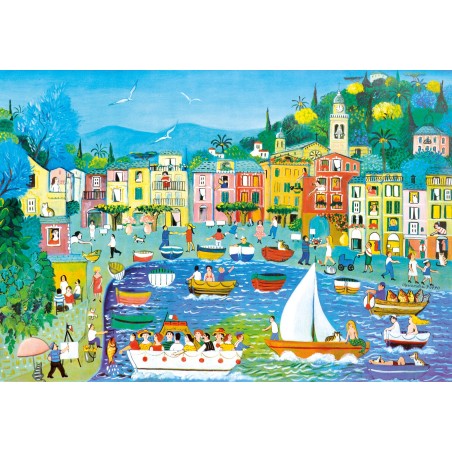 Puzzle 350 pièces - Portofino Le Port, Puppo