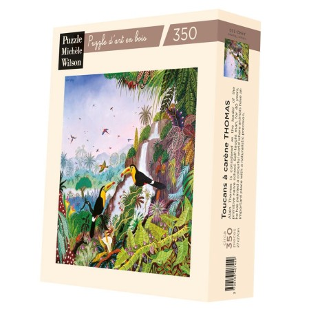 Puzzle 350 pièces - Toucans A Carene, Alain Thomas