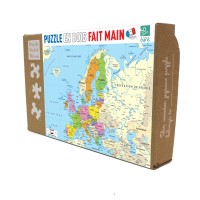 Puzzle 50 pièces - Carte D'Europe