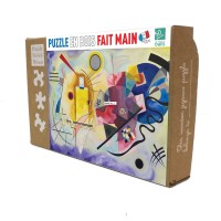 Puzzle 50 pièces - Jaune Rouge Bleu, Kandinsky