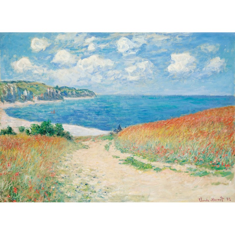 Puzzle 500 pièces - Chemin Dans Les Bles, Monet