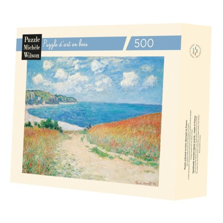 Puzzle 500 pièces - Chemin Dans Les Bles, Monet