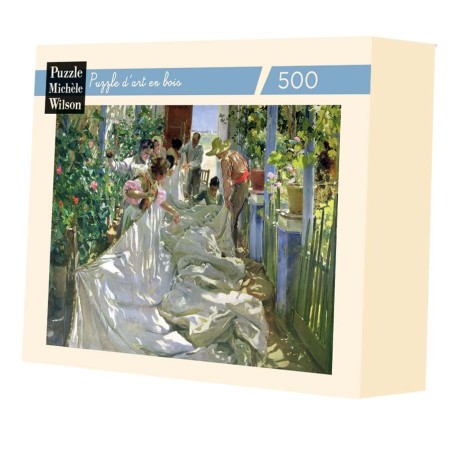 Puzzle 500 pièces - En Cousant La Voile, Sorolla