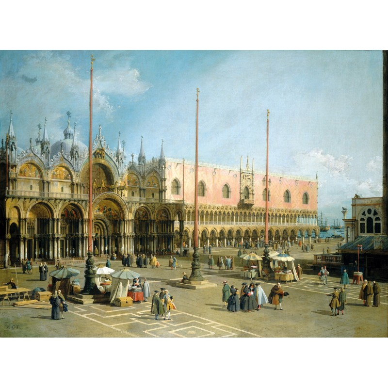 Puzzle 500 pièces - La Place Saint-Marc, Canaletto