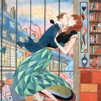 Puzzle 500 pièces - Le Baiser, Alexis Bruchon