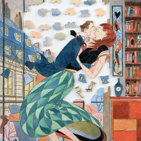 Puzzle 500 pièces - Le Baiser, Alexis Bruchon