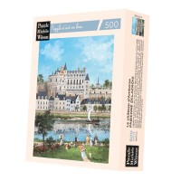 Puzzle 500 pièces - Le Chateau D'Amboise, Fabienne Delacroix