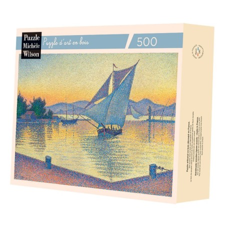 Puzzle 500 pièces - Le Port Au Soleil Couchant, Signac