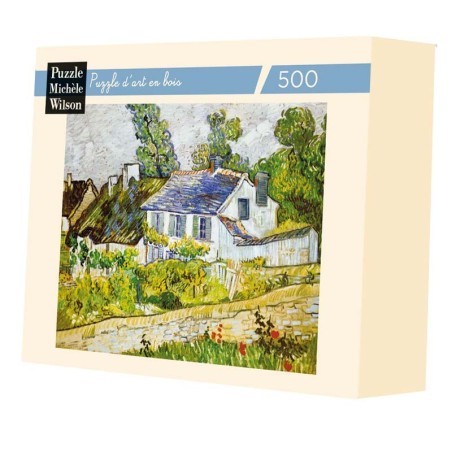 Puzzle 500 pièces - Maison A Auvers, Van Gogh