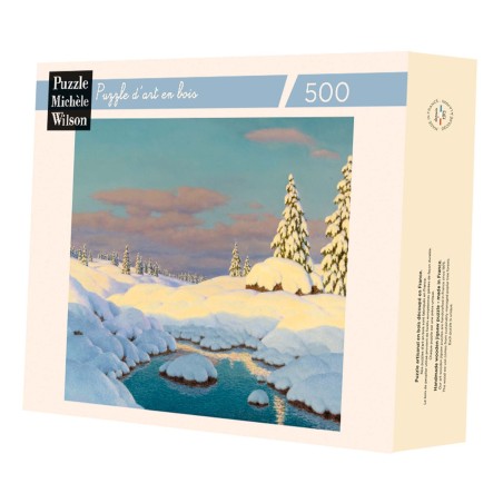 Puzzle 500 pièces - Paysage Hivernal, Choultse