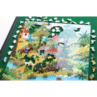 Puzzle 500 pièces - Paysage Oriental Au Tigre, Alain Thomas